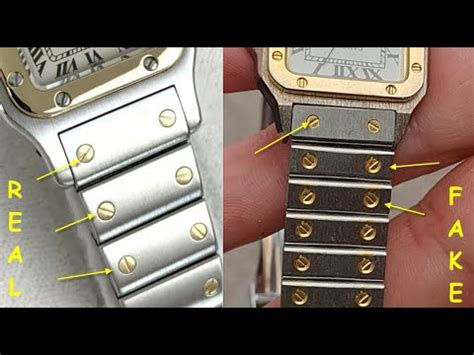 cartier watch real vs fake|cartier watch serial number authentication.